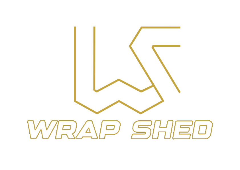 Wrap Shed Logo Weiß